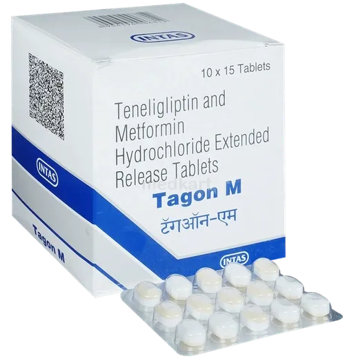 tagon m 20/500mg tablet 15's